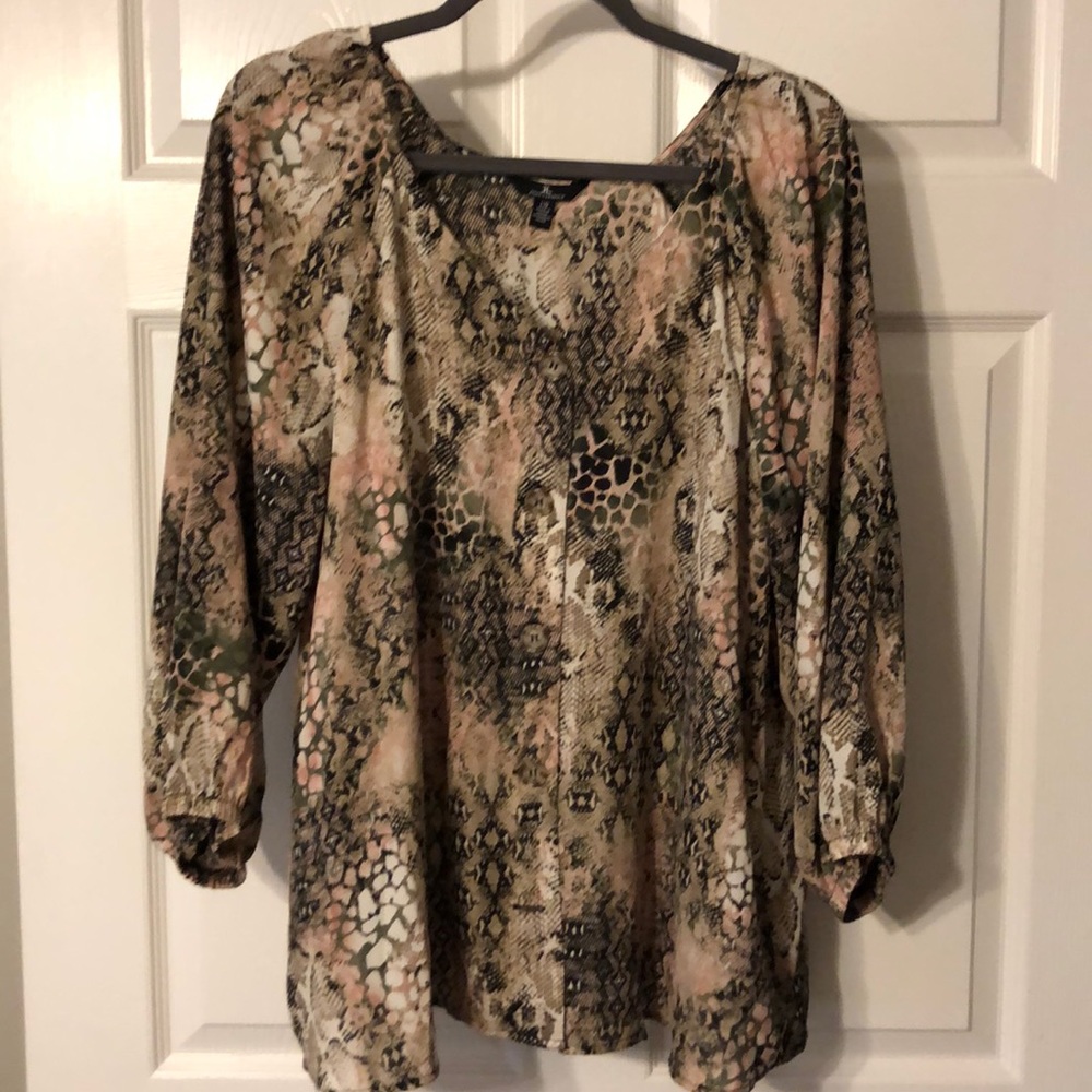 Jules & Leopold printed blouse